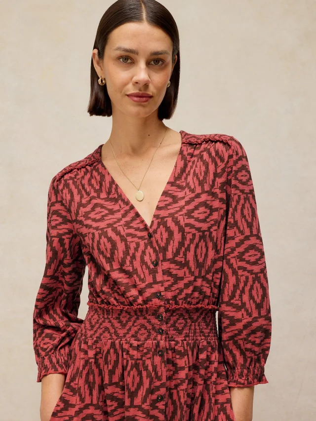 Robe froncée Jonie