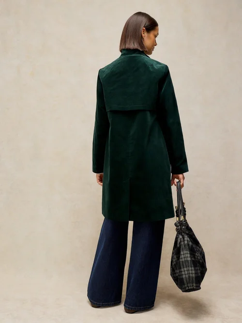 Manteau Kaia en velours - Dk Green - 52/R Image 4