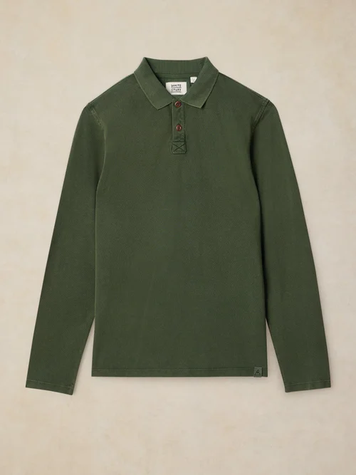 Polo Utilitaire Ls - Dk Green - XXXL/R Image 1