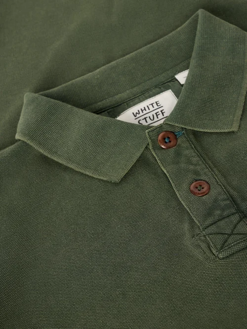 Polo Utilitaire Ls - Dk Green - XXXL/R Image 2