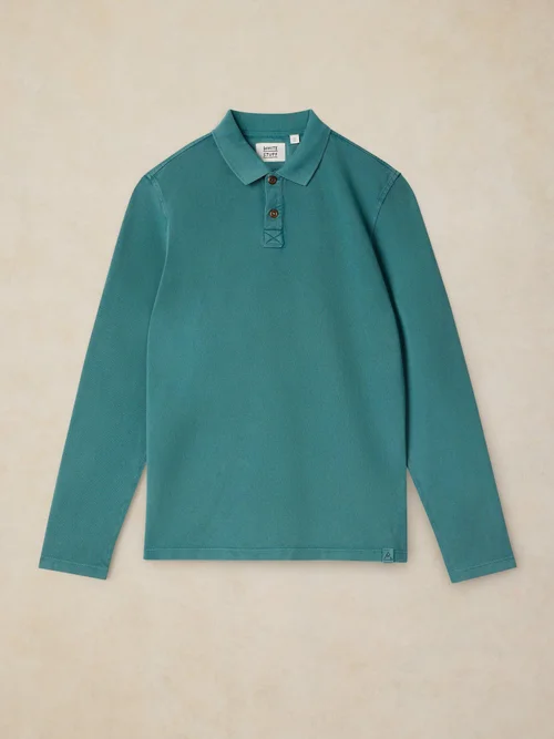 Polo Utilitaire Ls - Mid Teal - XXL/R Image 1