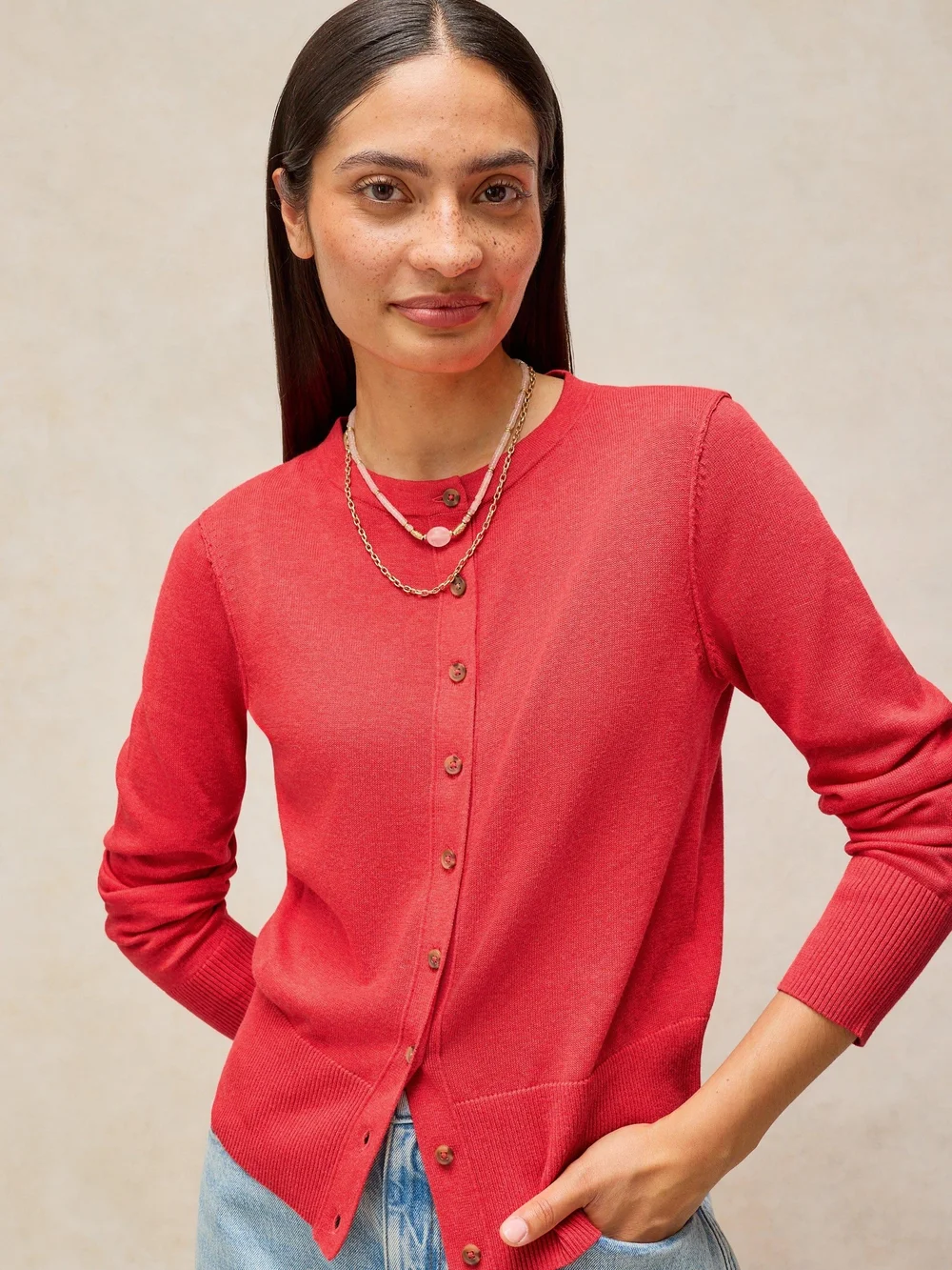 Cardigan Lois - Brt Red - 52 Image 1