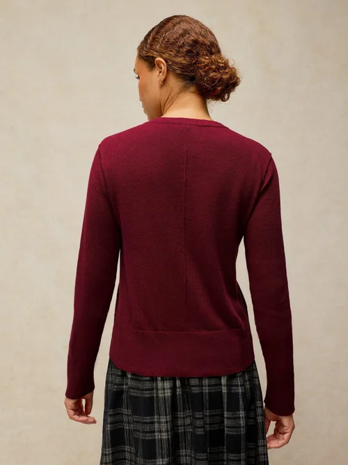 Cardigan Lois - Dk Plum - 52 Image 4