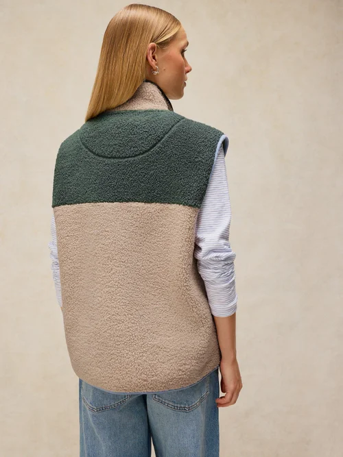 Gilet Borg zippé - Nat Mlt - XXL Image 4