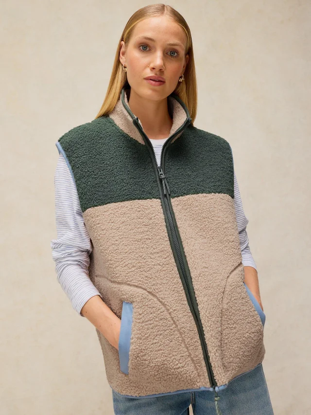 Gilet Borg zippé