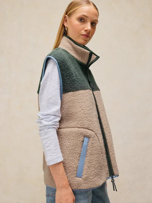 Gilet Borg zippé - Nat Mlt - XXL Image 3