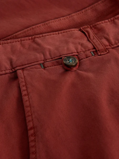 Pantalon chino organique Sutton - Dk Red - 38/R Image 2