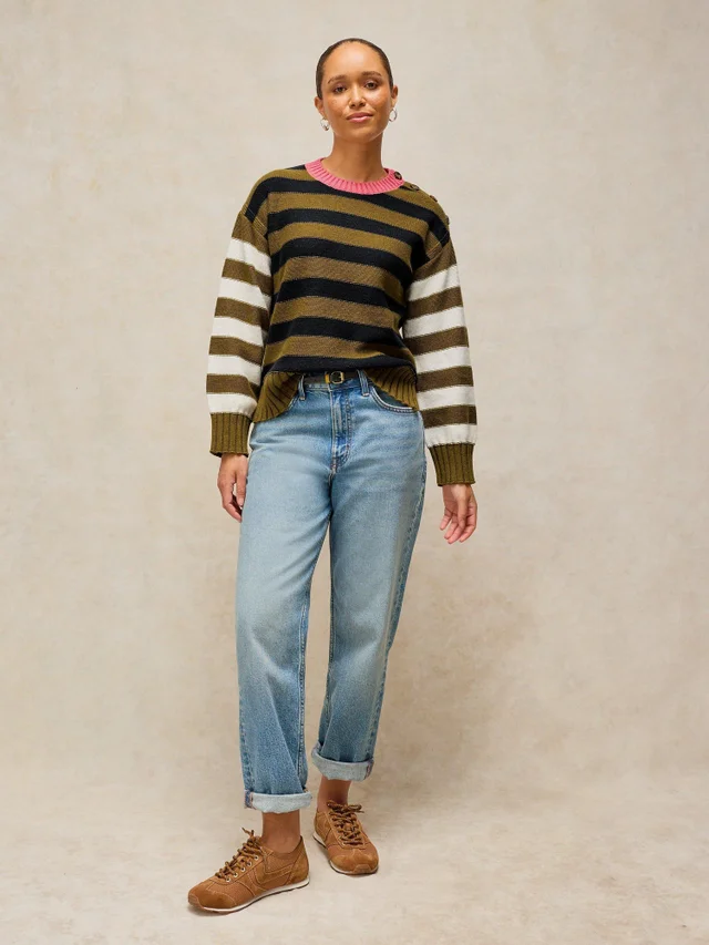 Pull en coton Bea à boutons