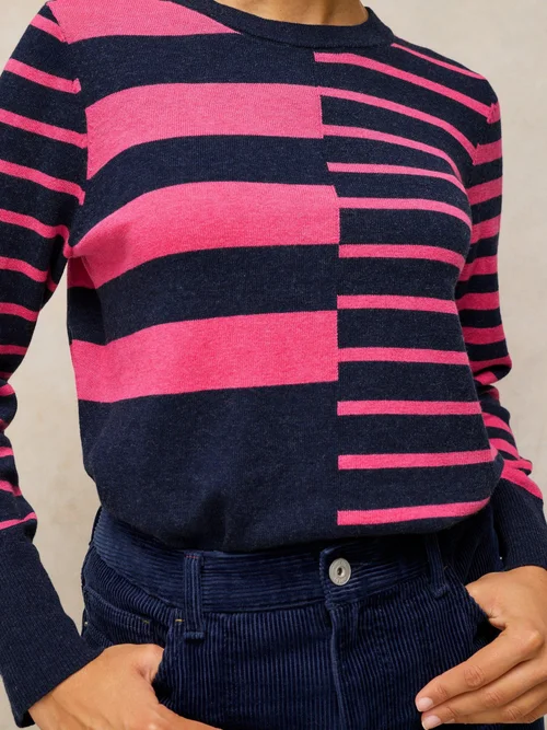 Pull rayé Katie - Navy Multi - 48 Image 3