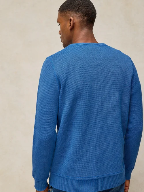 Pull Attadale à col rond - Brt Blue - XXL/R Image 4