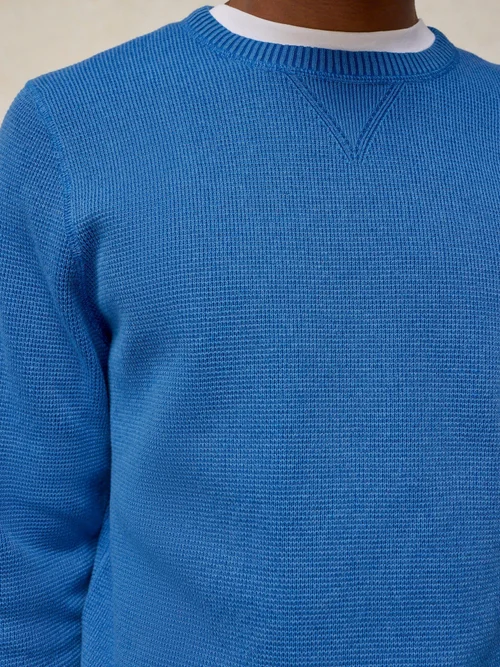 Pull Attadale à col rond - Brt Blue - XXL/R Image 3