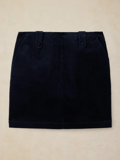 Jupe en velours côtelé Cora - Dark Navy - 52/R Image 1