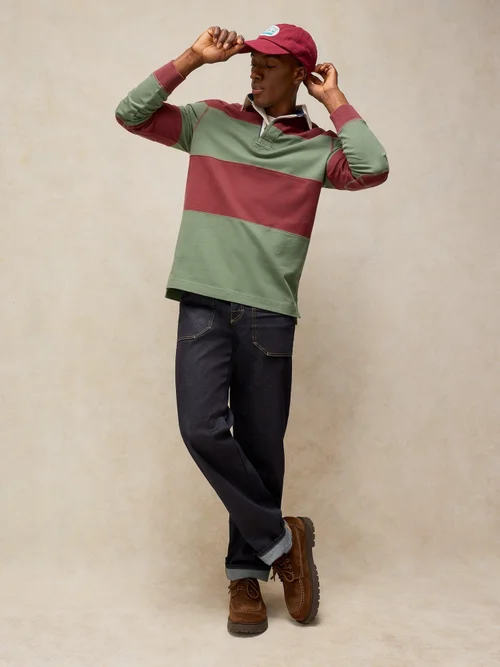 Rugby Cooper Cut & Sew - Green Mlt - XXL Image 1