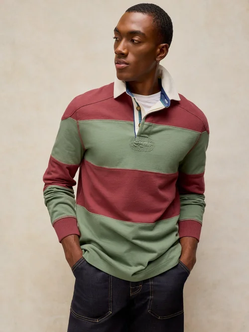 Rugby Cooper Cut & Sew - Green Mlt - XXL Image 3
