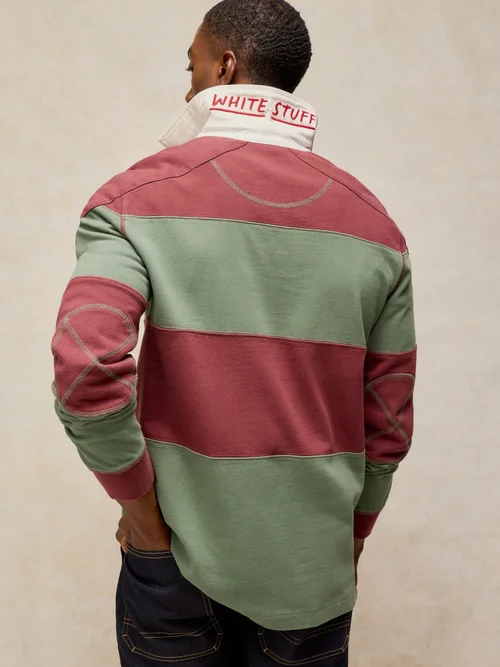 Rugby Cooper Cut & Sew - Green Mlt - XXL Image 4