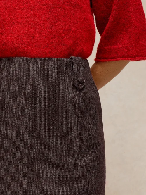 Jupe Tweedy Cora - Plum Mlt - 50 Image 2
