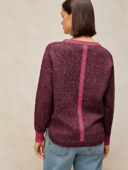Pull Talia Nep - Plum Mlt - 52 Image 4