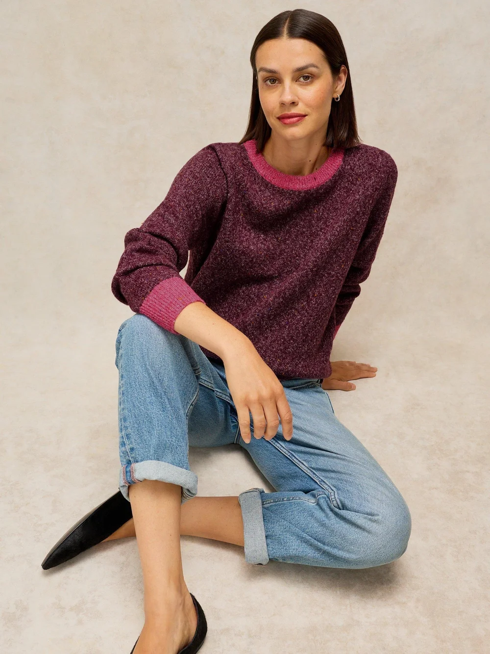 Pull Talia Nep - Plum Mlt - 52 Image 1