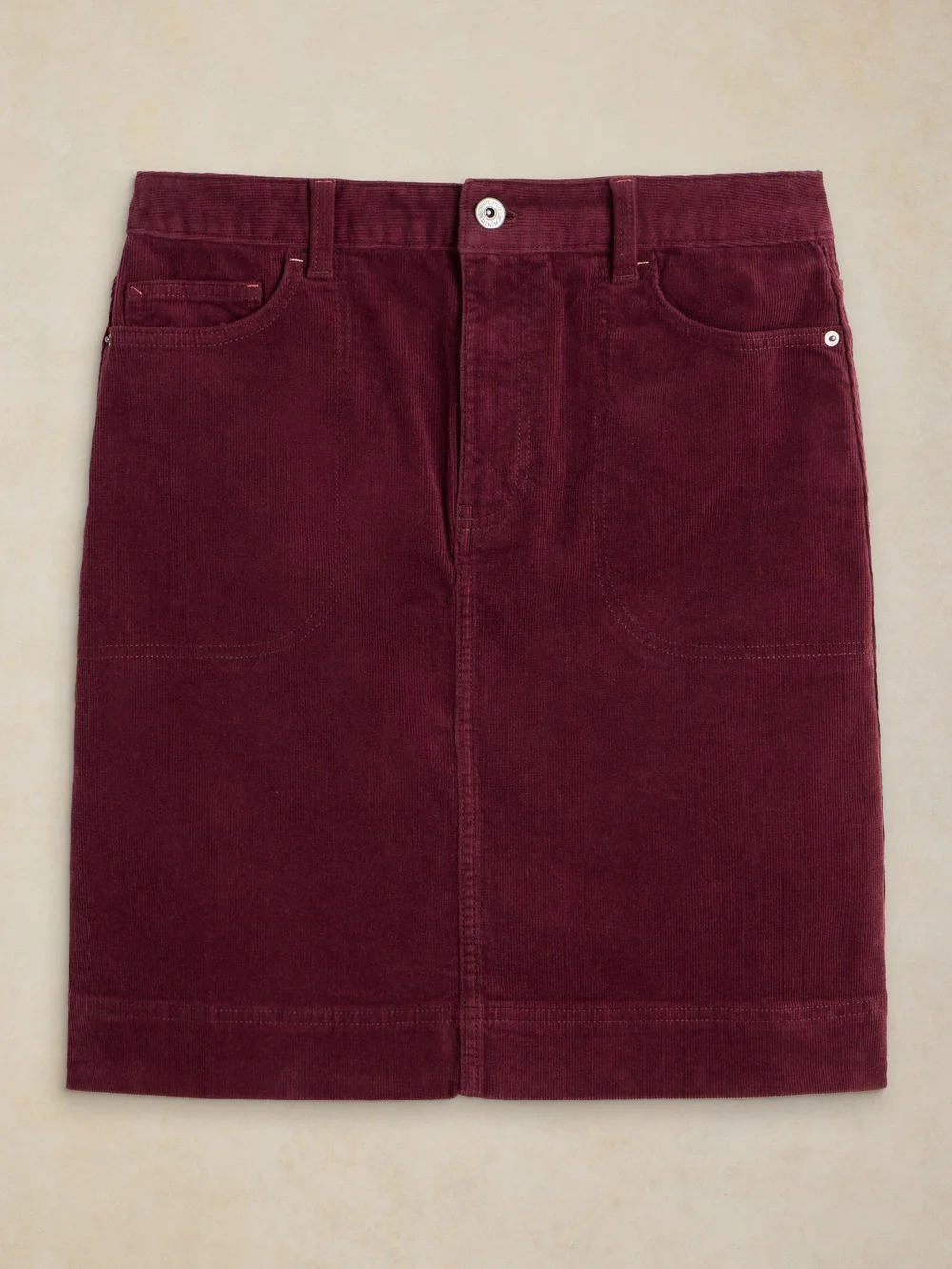 Jupe Tia en Corde - Dk Plum - 52/R Image 1