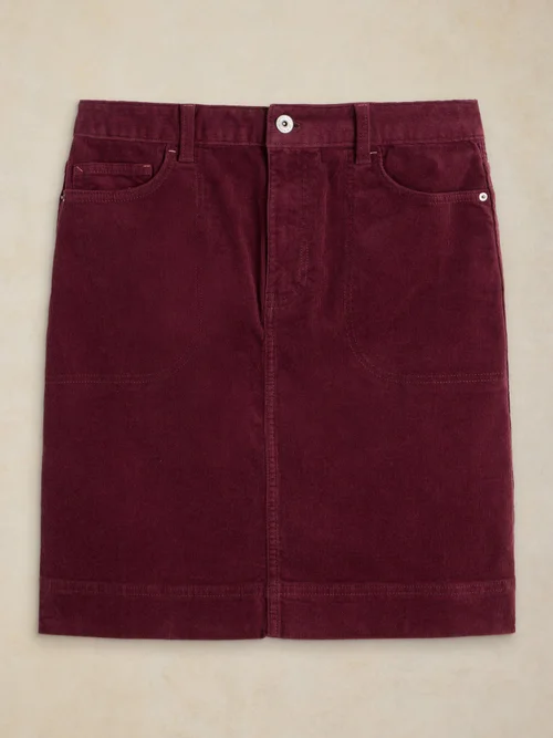 Jupe Tia en Corde - Dk Plum - 52/R Image 1