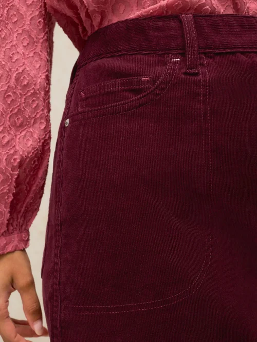 Jupe Tia en Corde - Dk Plum - 50/R Image 3