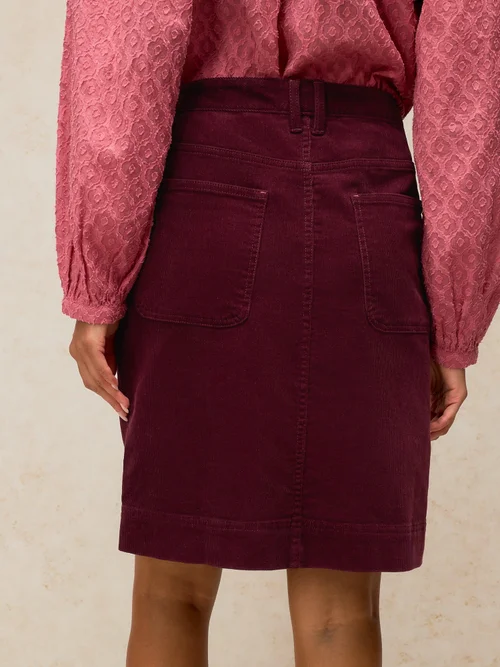 Jupe Tia en Corde - Dk Plum - 50/R Image 4
