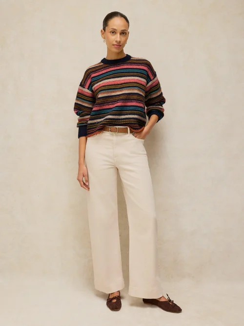 Pull rayé Florence - Navy Multi - 48 Image 2