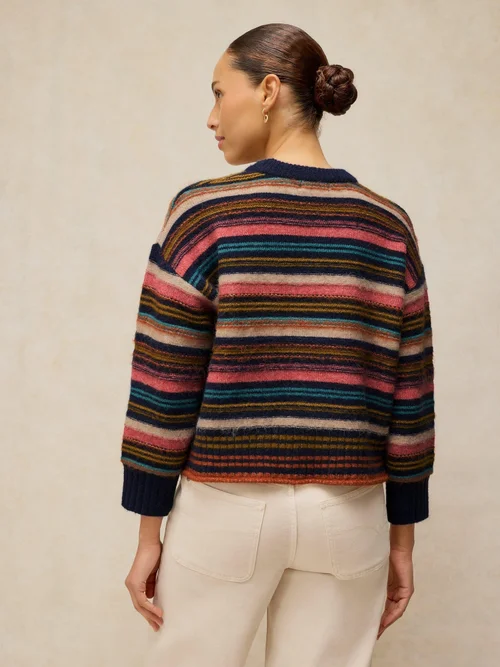 Pull rayé Florence - Navy Multi - 48 Image 4