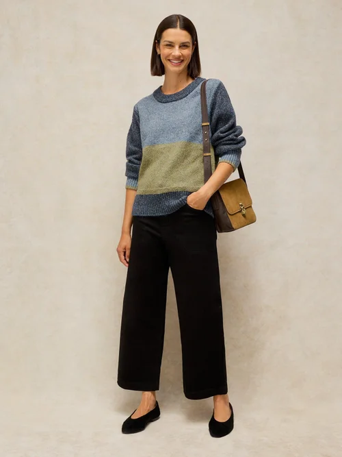 Pull col rond Lucie - Blue Mlt - 48 Image 1