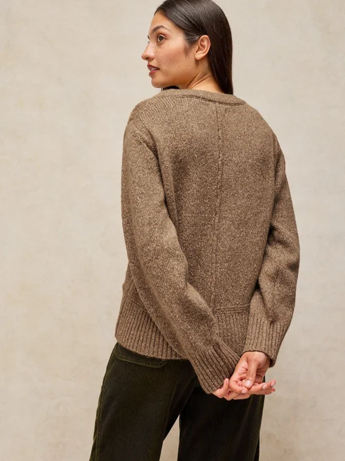 Pull col rond Lucie - Dk Nat - 46 Image 4