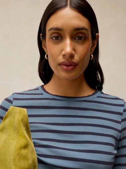 Tee-shirt rayé Sadie - Blue Mlt - 52 Image 3