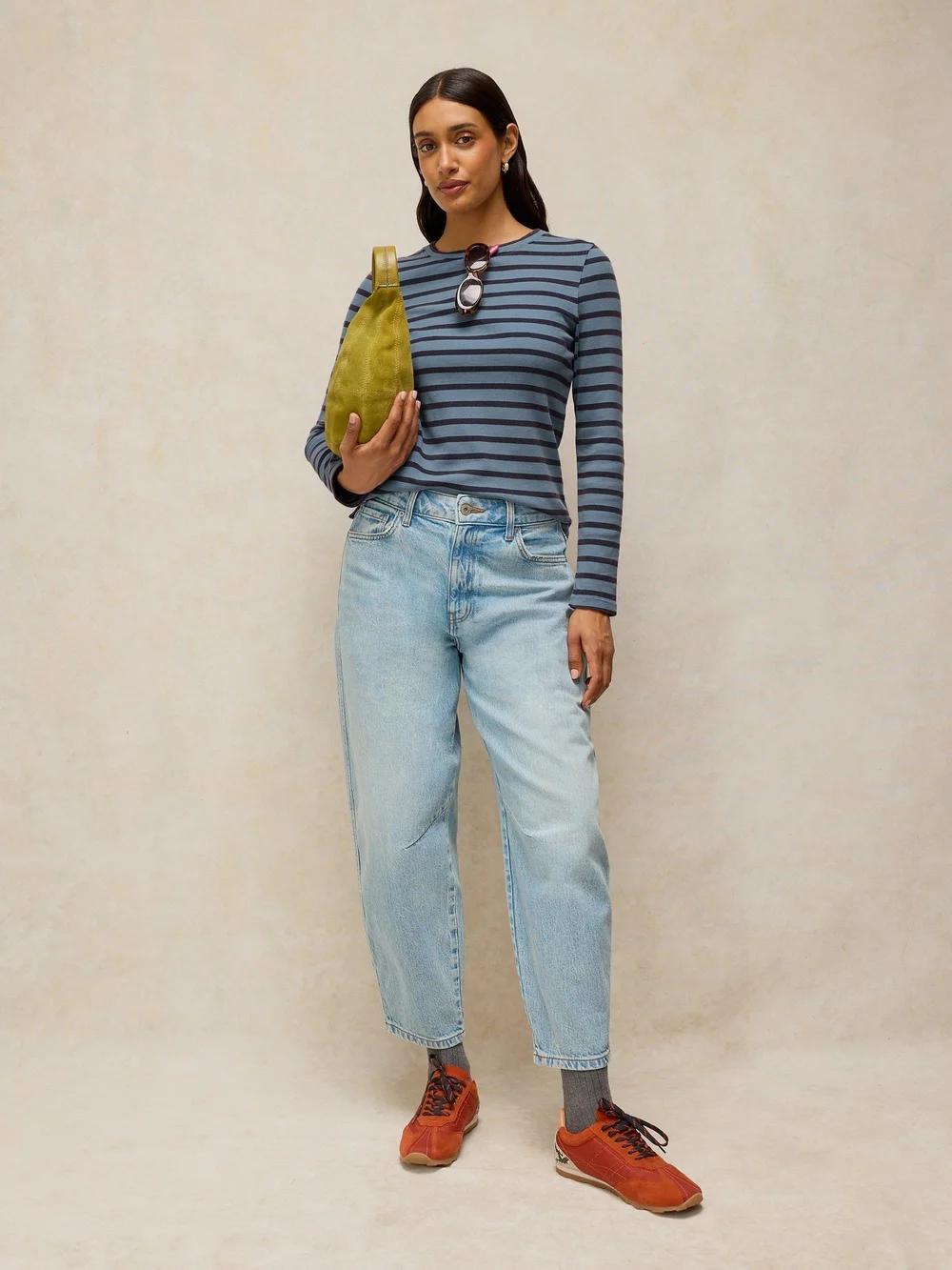 Tee-shirt rayé Sadie - Blue Mlt - 52 Image 1