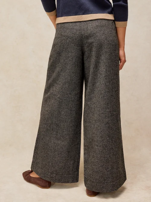Pantalon large Ramona Tweedy - Grey Mlt - 52/R Image 4