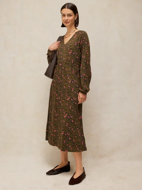 Robe en jersey Harper - Green Pr - 52/R Image 3