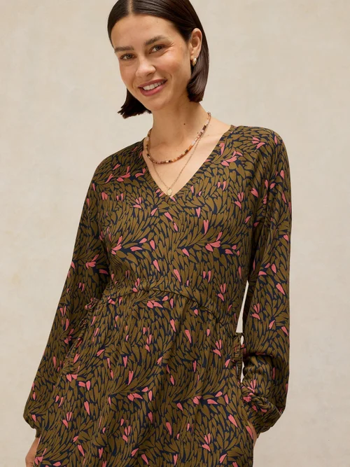 Robe en jersey Harper - Green Pr - 52/R Image 2