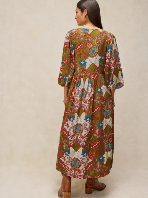 Robe Matilda - Green Mlt - 52/R Image 4