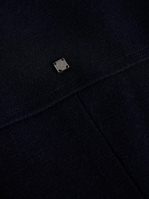 Manteau Peacoat Hadley en Mélange de Laine - Dark Navy - XL Image 2