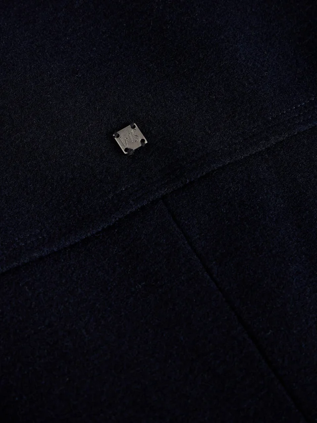 Manteau Peacoat Hadley en Mélange de Laine