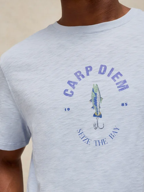 T-shirt graphique Abersoch - Blue Pr - XXXL/R Image 3
