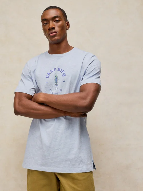 T-shirt graphique Abersoch - Blue Pr - XXXL/R Image 2