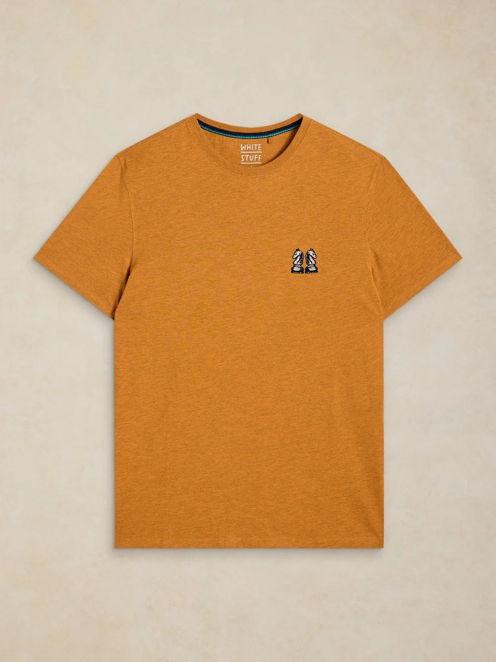 Tee-shirt brodé Abersoch - Yellow Mlt - XXL/R Image 1