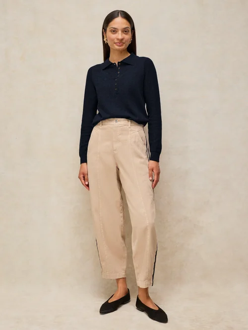 Pull Polo Poppy à Manches Longues - Dark Navy - 46 Image 2