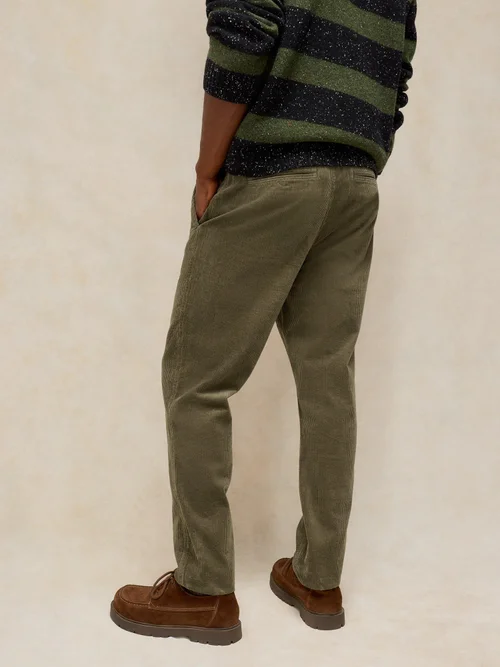 Pantalon Kimber en velours côtelé - Khaki Grn - 38/R Image 4