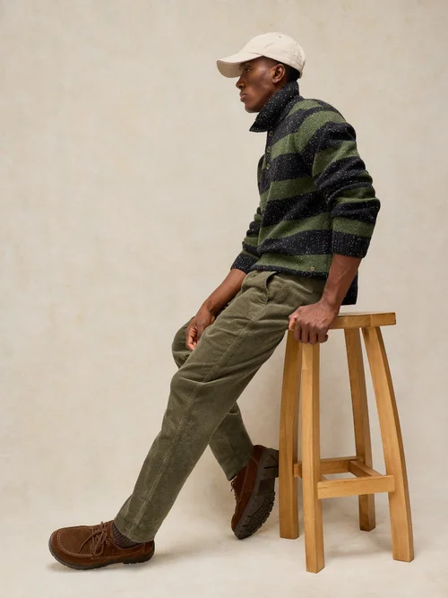 Pantalon Kimber en velours côtelé - Khaki Grn - 38/R Image 2