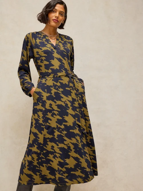 Robe Amara en Jersey - Green Mlt - 52/R Image 2