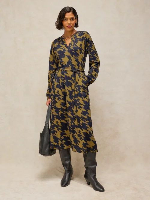 Robe Amara en Jersey - Green Mlt - 52/R Image 1