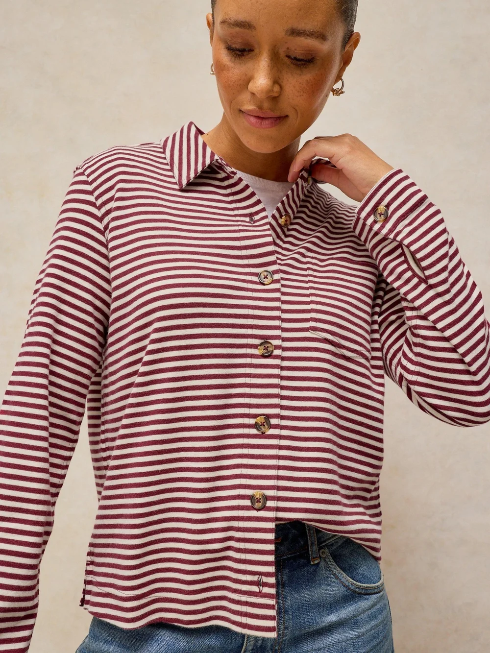 Chemise Imogen - Plum Mlt - 48 Image 1