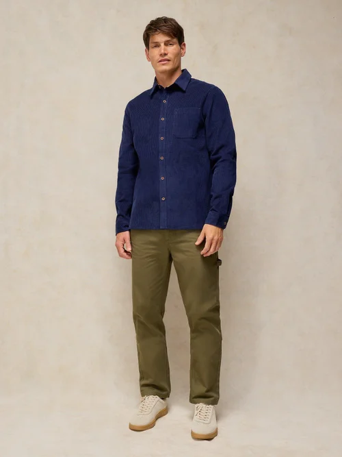 Chemise Griffin Cord - Dark Navy - XXXL Image 2