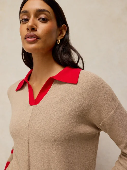 Pull col Cara - Nat Mlt - 52 Image 3