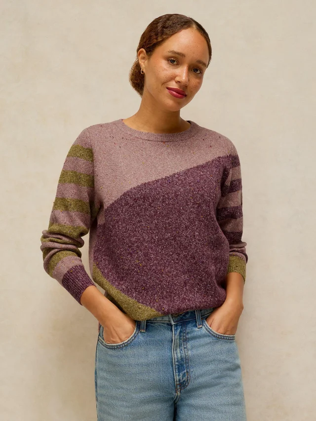 Pull abstrait Talia Nep